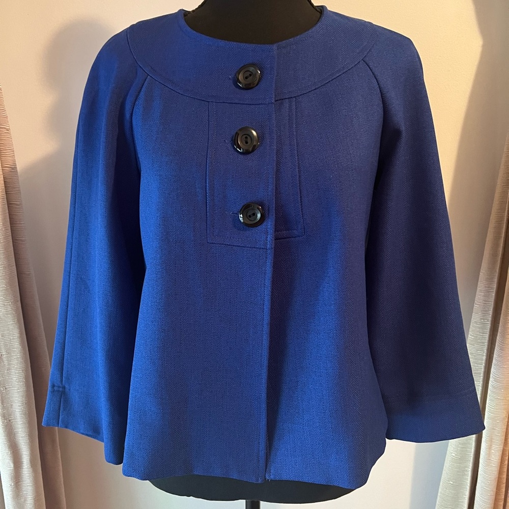 Perceptions Royal Blue Dress Jacket